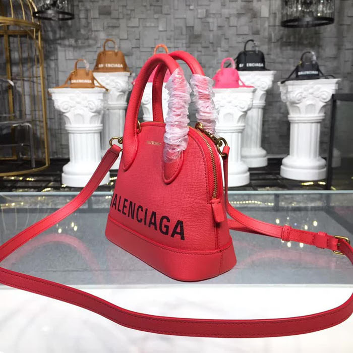 BALENCIAG巴黎世家 18SS系列小號貝殼包 十字紋小牛皮 亦可斜挎手提  BL1664